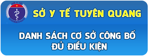 Danh sách cơ sở công bố đủ điều kiện