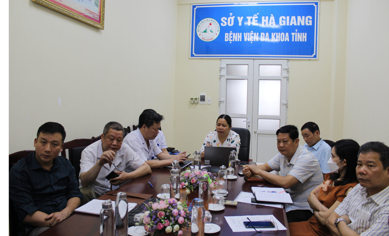 HỘI NGHỊ TRỰC TUYẾN VỀ CÔNG TÁC PHÒNG CHỐNG DỊCH