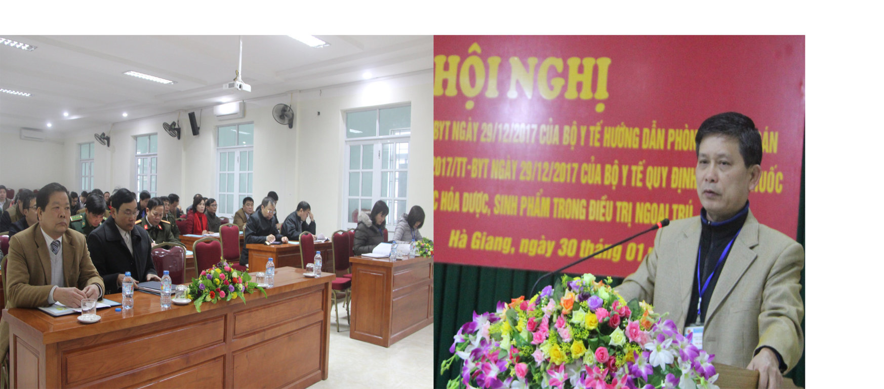 HỘI NGHỊ TRIỂN KHAI CÁC THÔNG TƯ  51/2017/TT-BYT, THÔNG TƯ SỐ 52/2017/TT-BYT VÀ THÔNG TƯ SỐ 53/2017-TT-BYT CỦA BỘ Y TẾ
