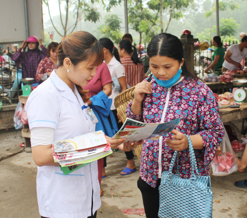 Tuyên truyền về phòng chống ngộ độc thực phẩm  và phòng chống một số dịch bệnh mùa hè