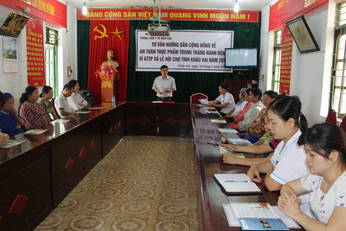 Truyền thông về ATTP cho các hộ kinh doanh trên địa bàn