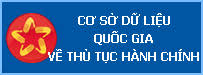 Cơ Sở dữ liệu Quốc gia về thủ tục hành chính