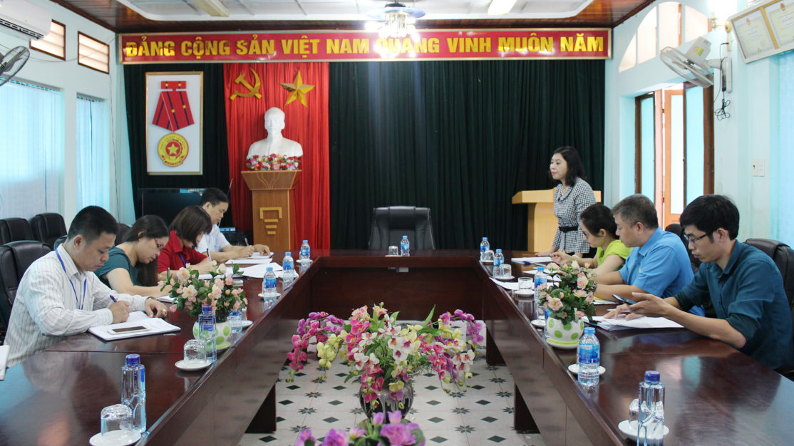 CÔNG ĐOÀN Y TẾ VIỆT NAM KIỂM TRA, GIÁM SÁT THỰC HIỆN  MÔI TRƯỜNG CƠ SỞ Y TẾ KHÔNG THUỐC LÁ TẠI HÀ GIANG