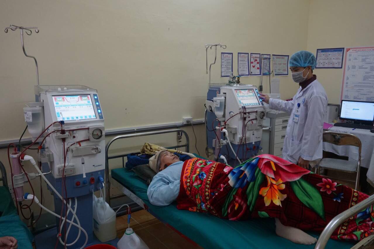Triển khai chạy thận nhân tạo tại BVĐKKV huyện Yên Minh
