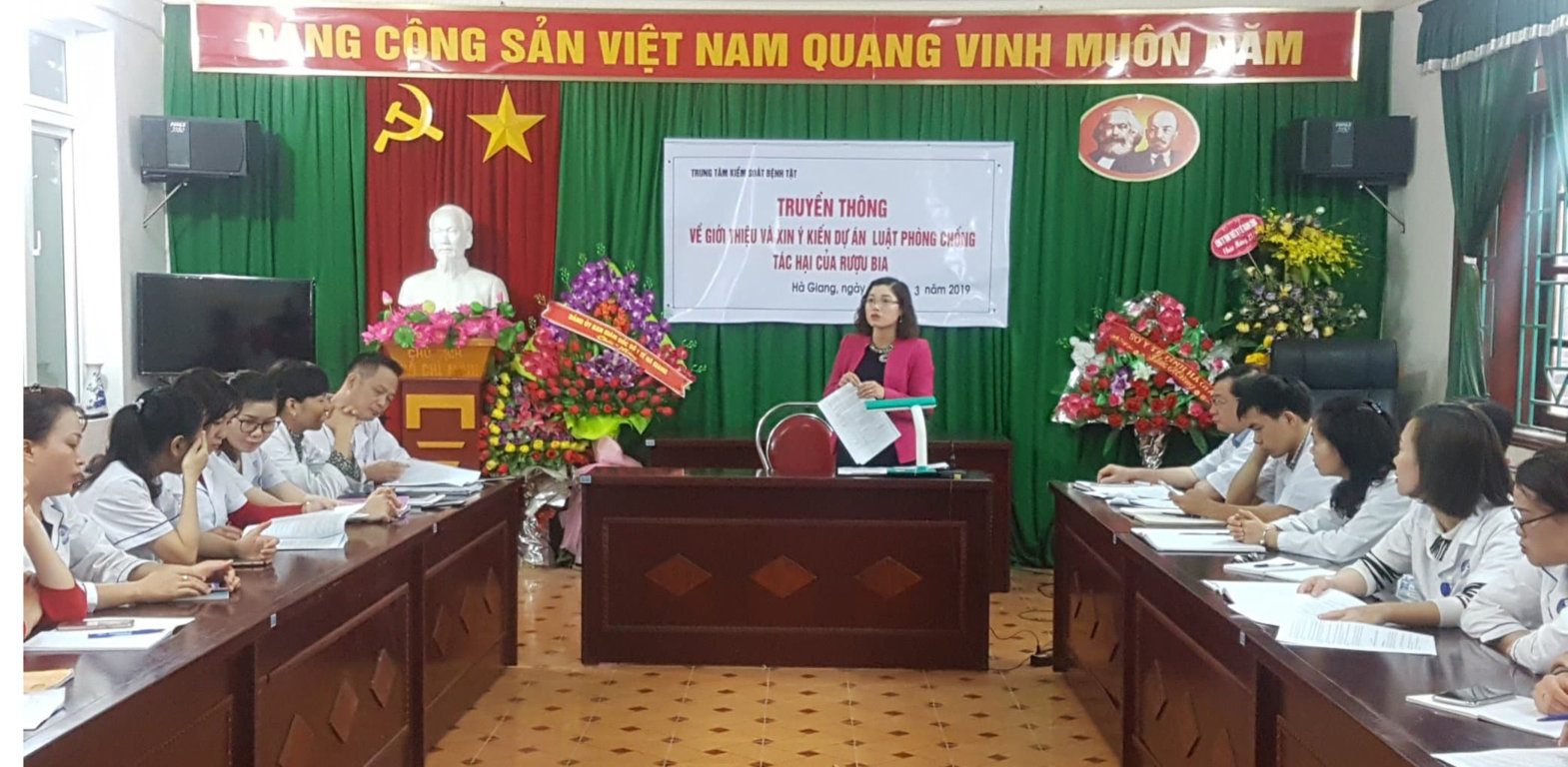 TRUYỀN THÔNG VỀ GIỚI THIỆU VÀ XIN Ý KIẾN DỰ ÁN LUẬT PHÒNG CHỐNG TÁC HẠI CỦA RƯỢU, BIA