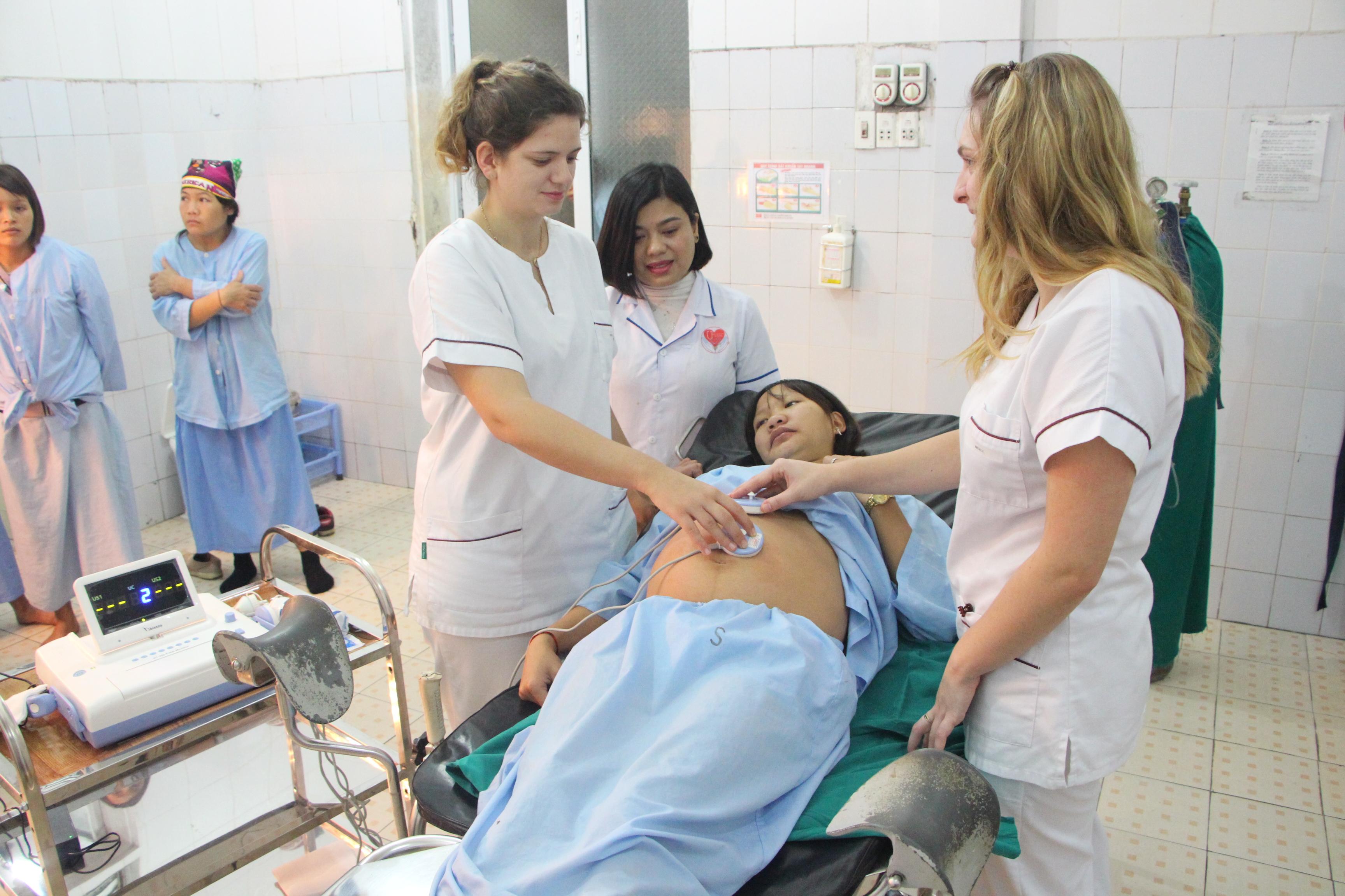 Hướng dẫn nghe tim thai trên bà mẹ
