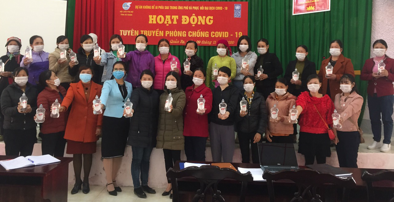 Các hội viên chung tay phòng chống Covid-19
