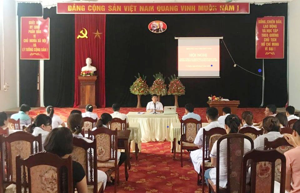 Toàn cảnh Hội nghị sơ kết 6 tháng đầu năm tại bệnh viện Phục hồi chức năng