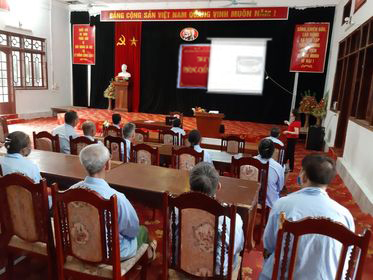 Truyền thông PCTHTL tại bệnh viện Phục hồi chức năng