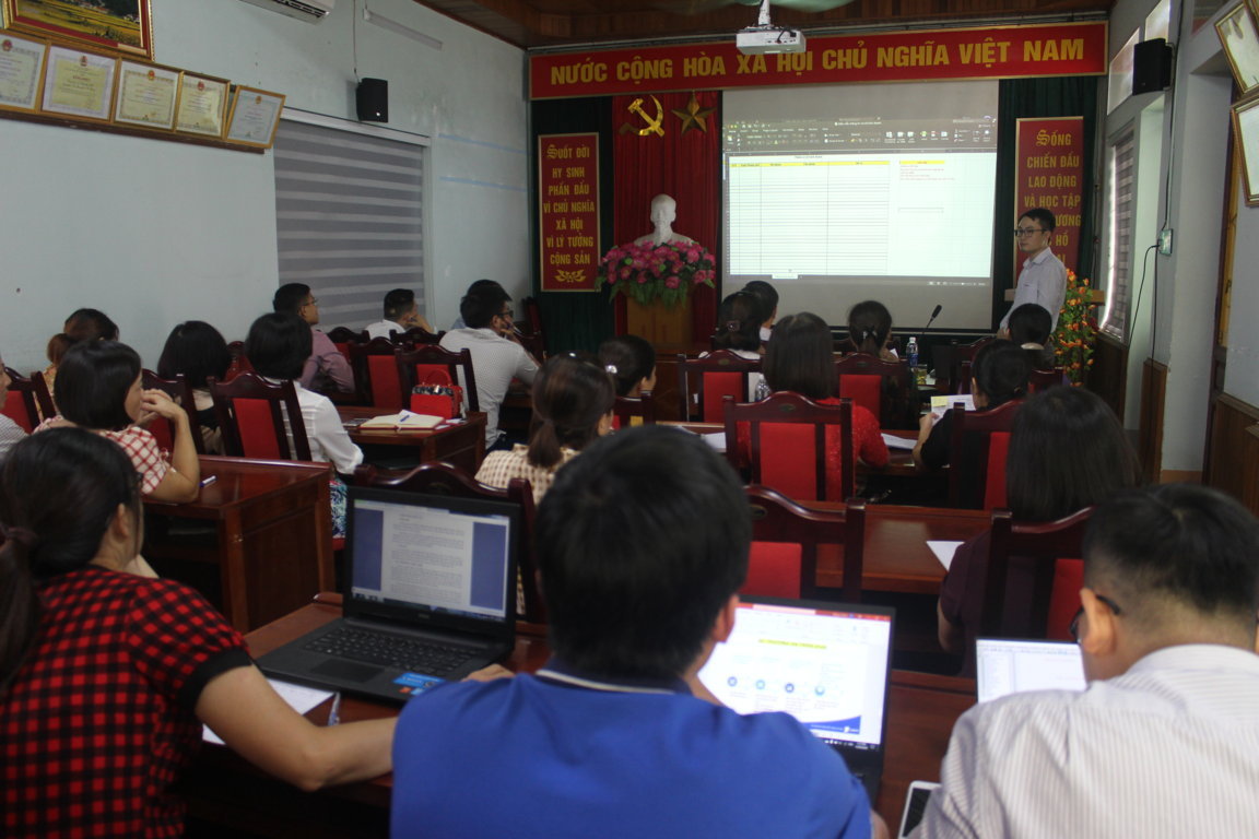 TTYT thành phố phối hợp tập huấn phần mềm quản lý, tiếp nhận, xử lý phản ánh vấn đề về ATVSTP