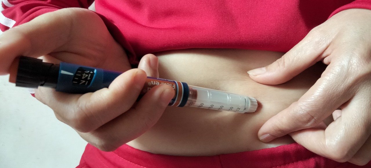 Người bệnh tiểu đường có thể tiêm Insulin hằng ngày tại nhà.
