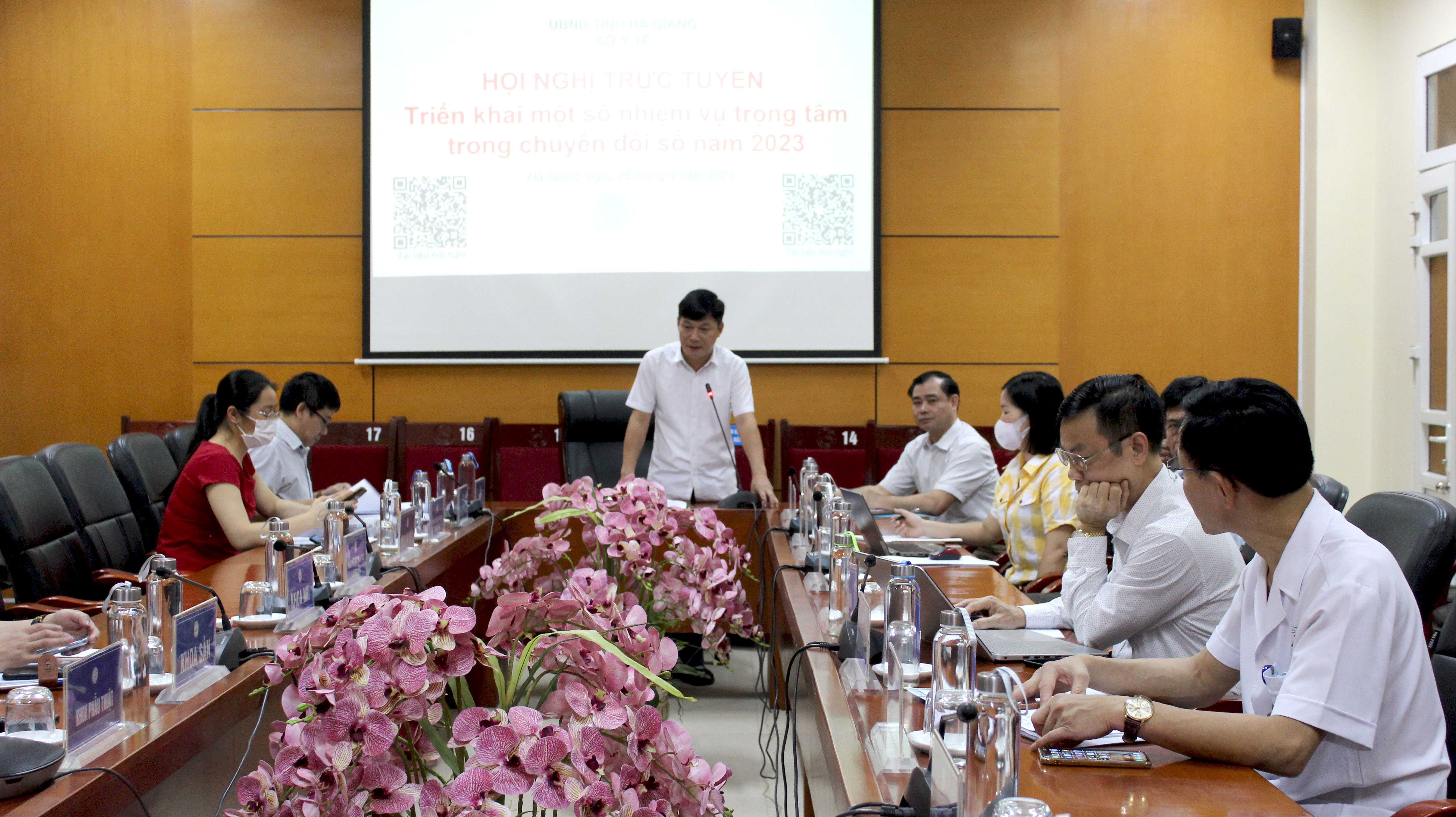 Hội nghị trực tuyến triển khai một số nhiệm vụ trọng tâm trong công tác chuyển đổi số Y tế năm 2023