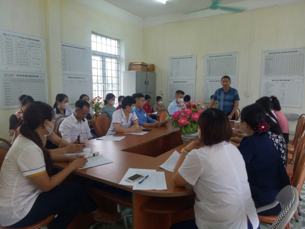 Bắc Quang triển khai khám, lập hồ sơ quản lý sức khỏe người dân theo mô hình phòng khám bác sỹ gia đình tại tuyến xã năm 2023