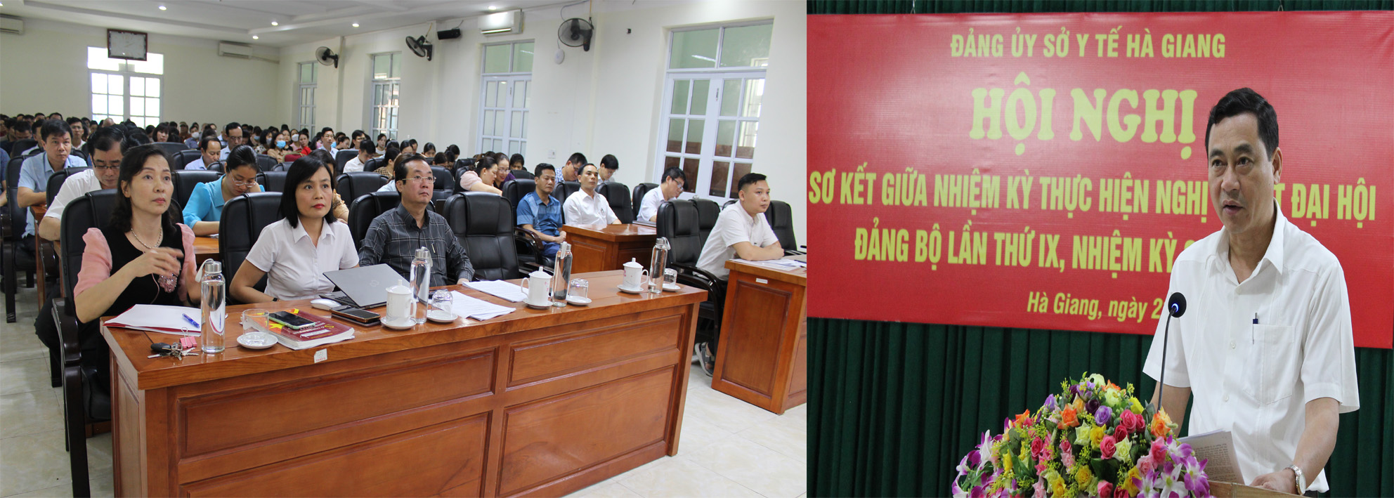 SƠ KẾT GIỮA NHIỆM KỲ THỰC HIỆN NGHỊ QUYẾT ĐẠI HỘI ĐẢNG BỘ NHIỆM KỲ 2020 - 2025
