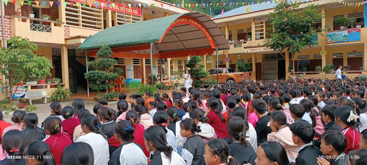 Huyện Đồng Văn tổ chức truyền thông phòng, chống bệnh bạch hầu,  đau mắt đỏ và ngộ độc thực phẩm
