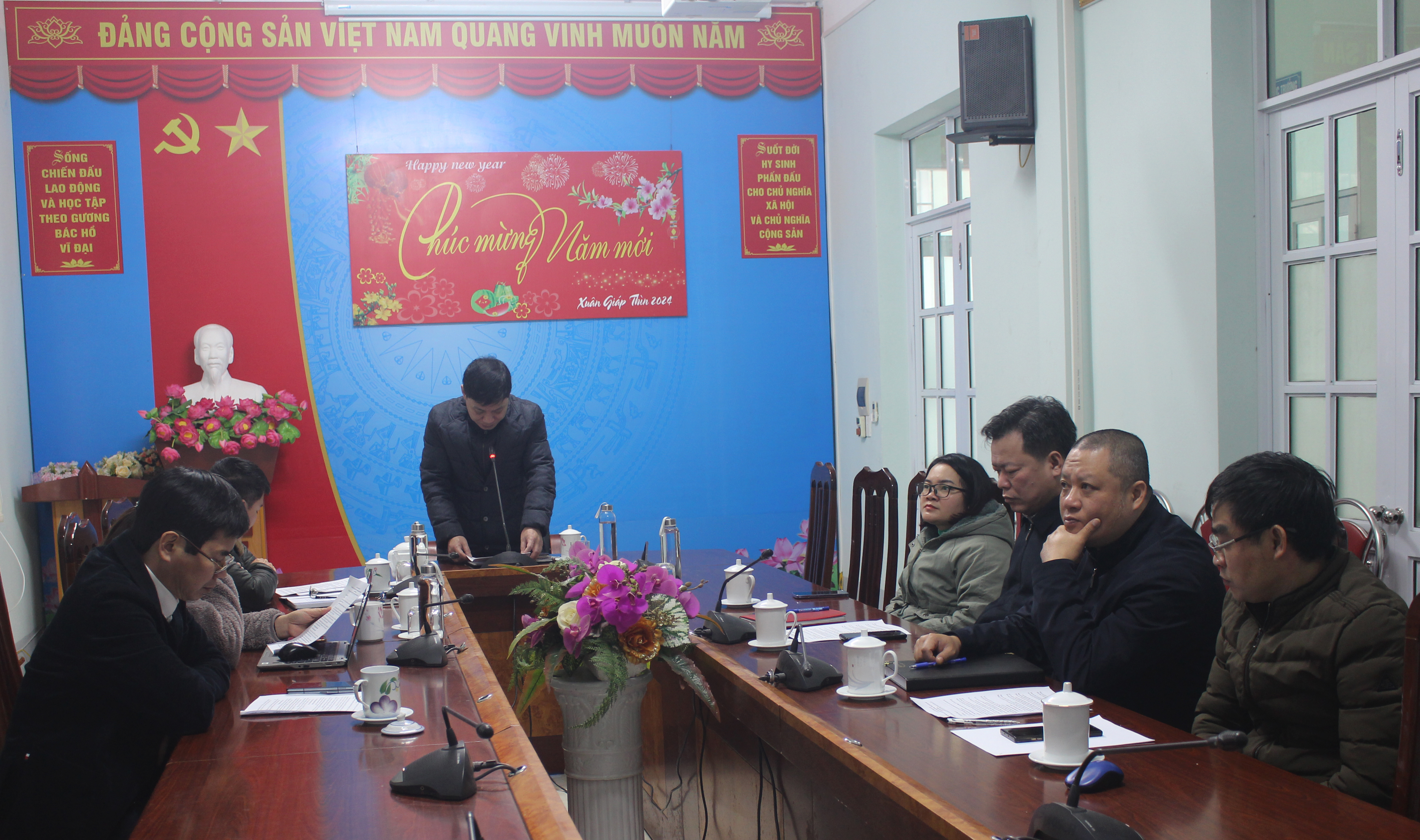 Hội nghị trực tuyến triển khai công tác phòng, chống dịch bệnh  năm 2024