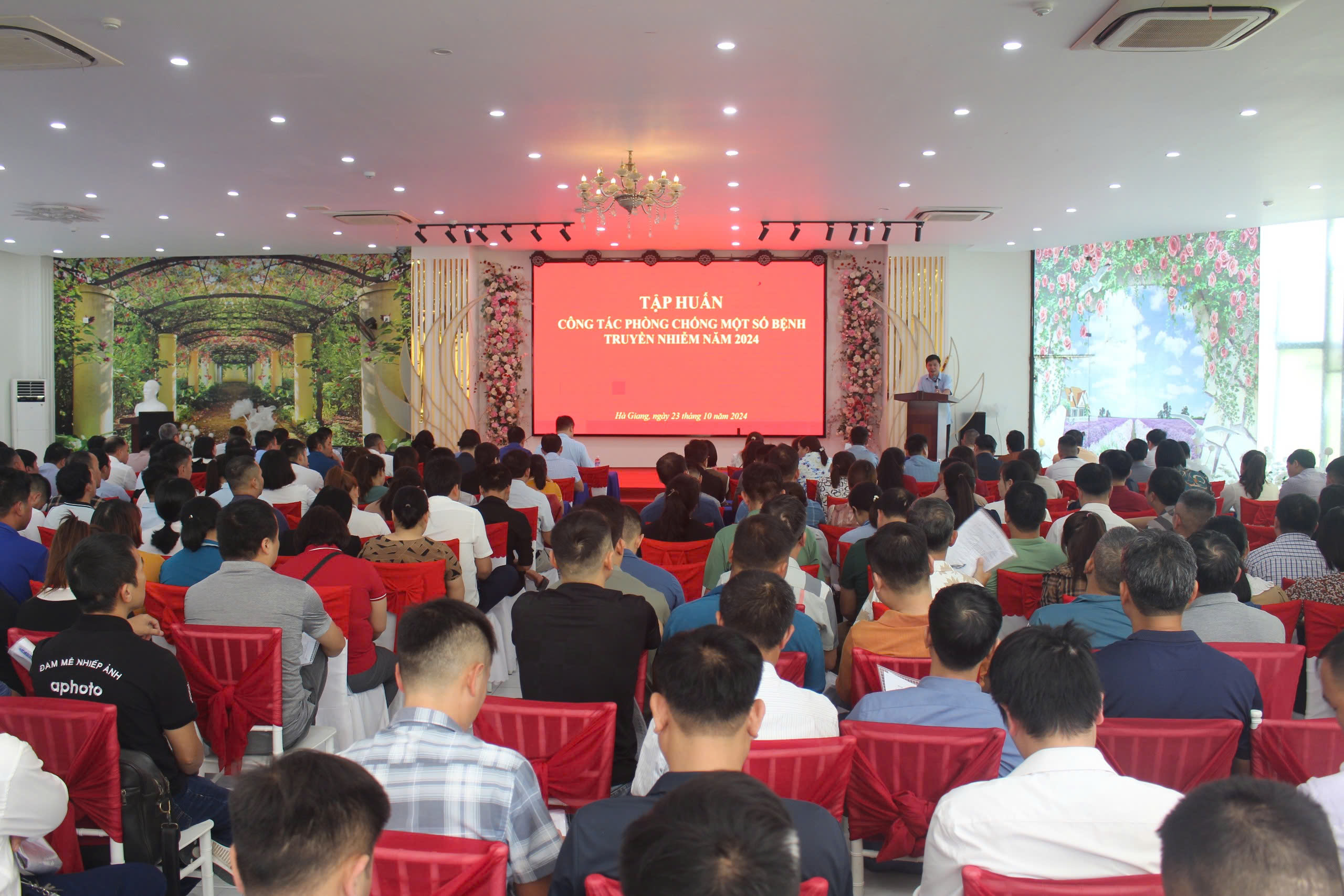 Tập huấn phòng chống một số bệnh truyền nhiễm và hướng dẫn về phương pháp đo lường hài lòng của người dân đối với dịch vụ y tế công cộng giai đoạn 2024-2030 theo Quyết định số 56/QĐ-BYT ngày 08/01/2024 của Bộ trưởng Bộ Y tế