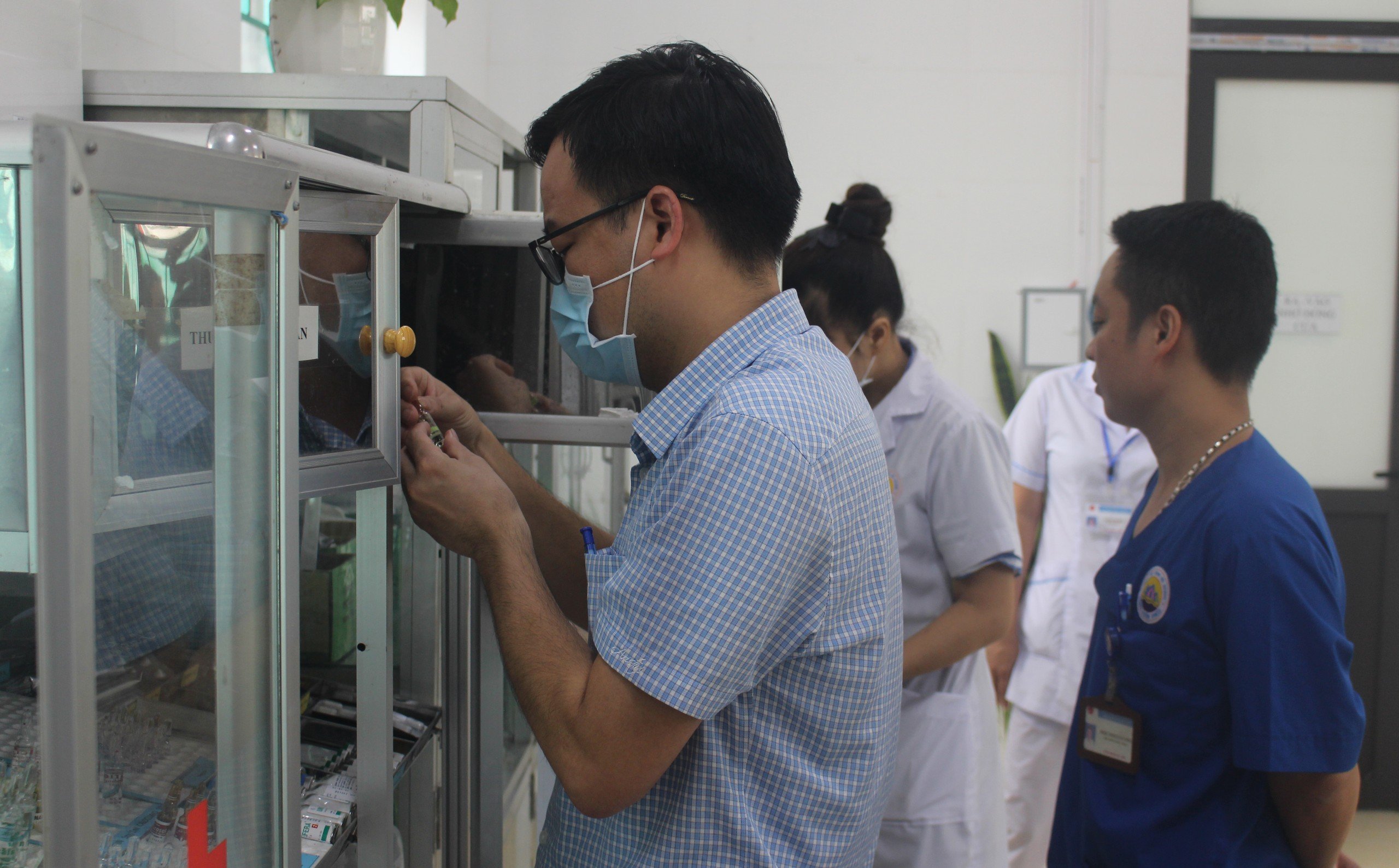 Sở Y tế kiểm tra công tác Y tế 6 tháng đầu năm tại Bệnh viện Phổi và Bệnh viện Y dược cổ truyền