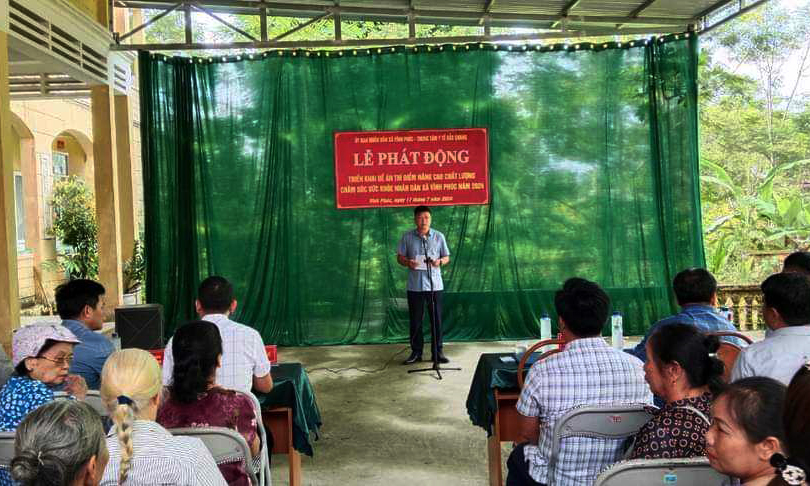 Bắc Quang triển khai Đề án thí điểm nâng cao chất lượng chăm sóc sức khỏe ban đầu tại Trạm Y tế xã