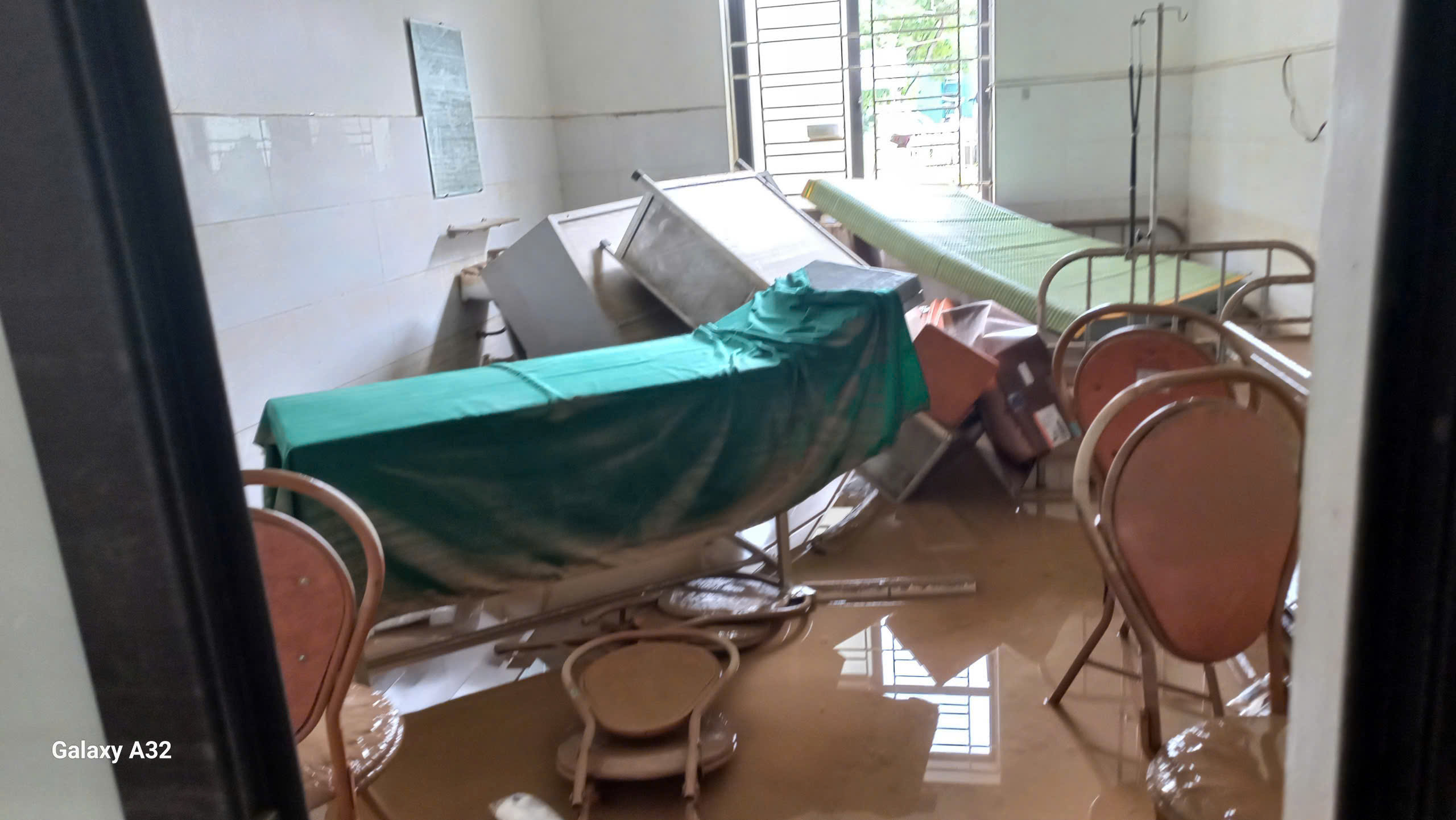 Sở Y tế kiểm tra công tác phòng, chống  và khắc phục hậu quả sau lũ tại Trung tâm Y tế khu vực Hà Giang