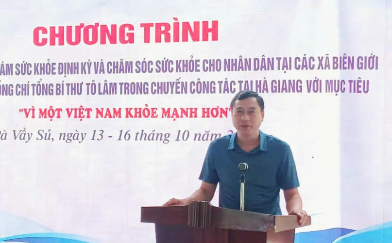Chương trình khám sức khoẻ định kỳ cho người dân xã biên giới