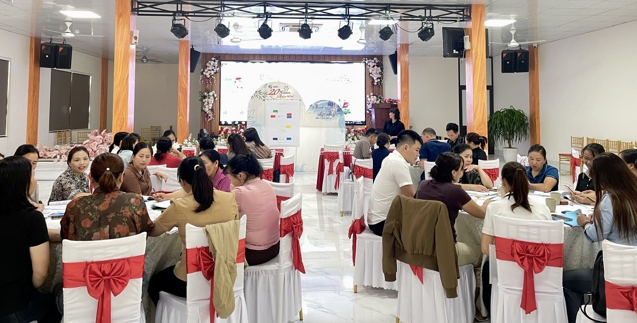 Toàn cảnh lớp tập huấn