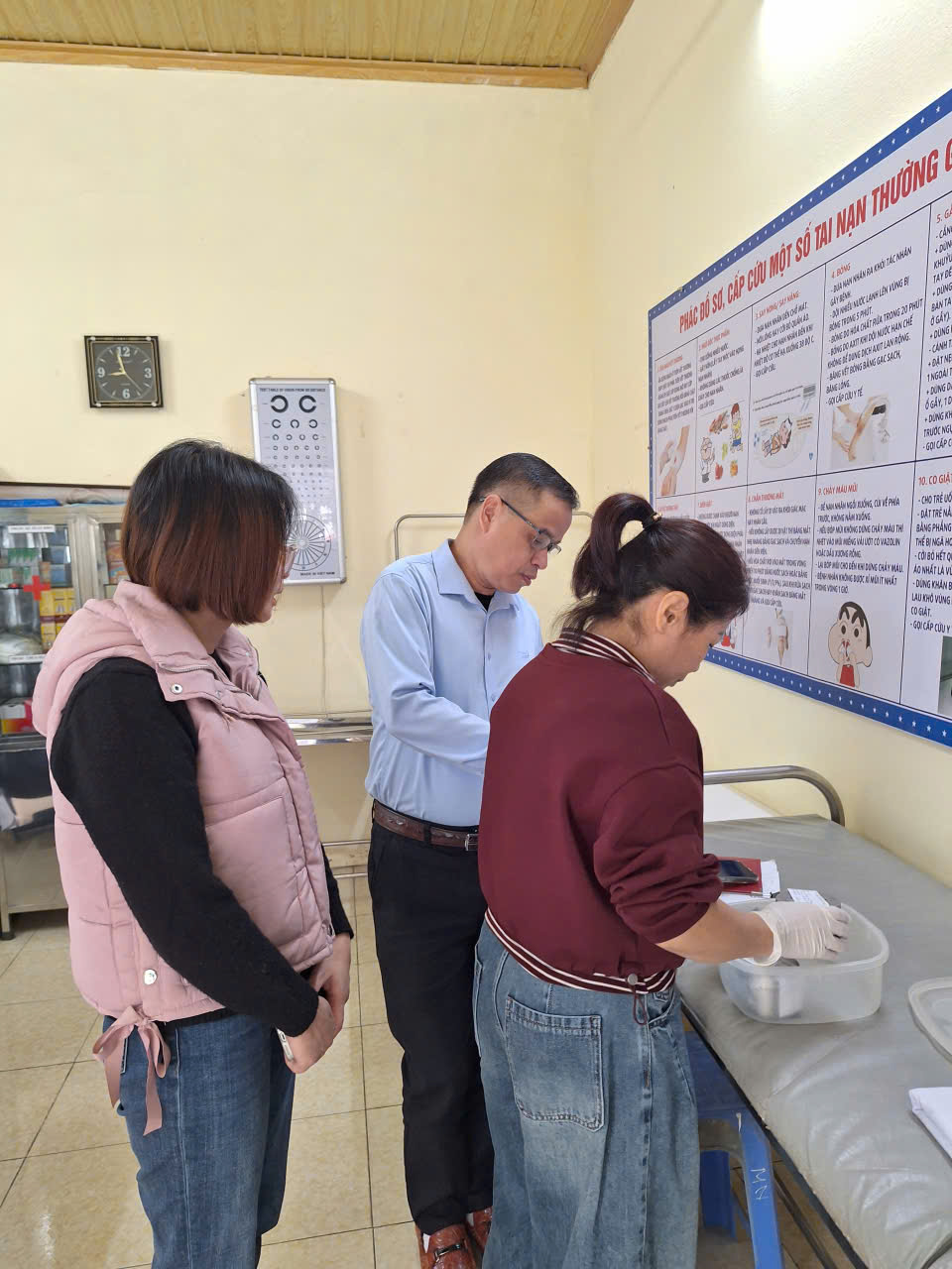 Trung tâm Kiểm soát bệnh tật Kiểm tra, giám sát công tác Y tế trường học năm 2025 – 2026 (Đợt 1)