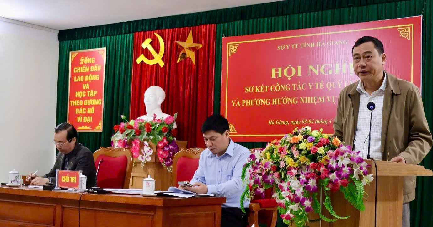 Hội nghị Sơ kết công tác Y tế Quý I và triển khai nhiệm vụ Quý II