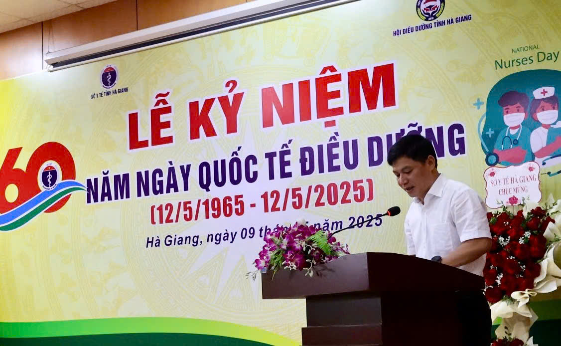 Sở Y tế tổ chức Lễ kỷ niệm 60 năm Ngày Quốc tế Điều dưỡng (12/5/1965 – 12/5/2025)