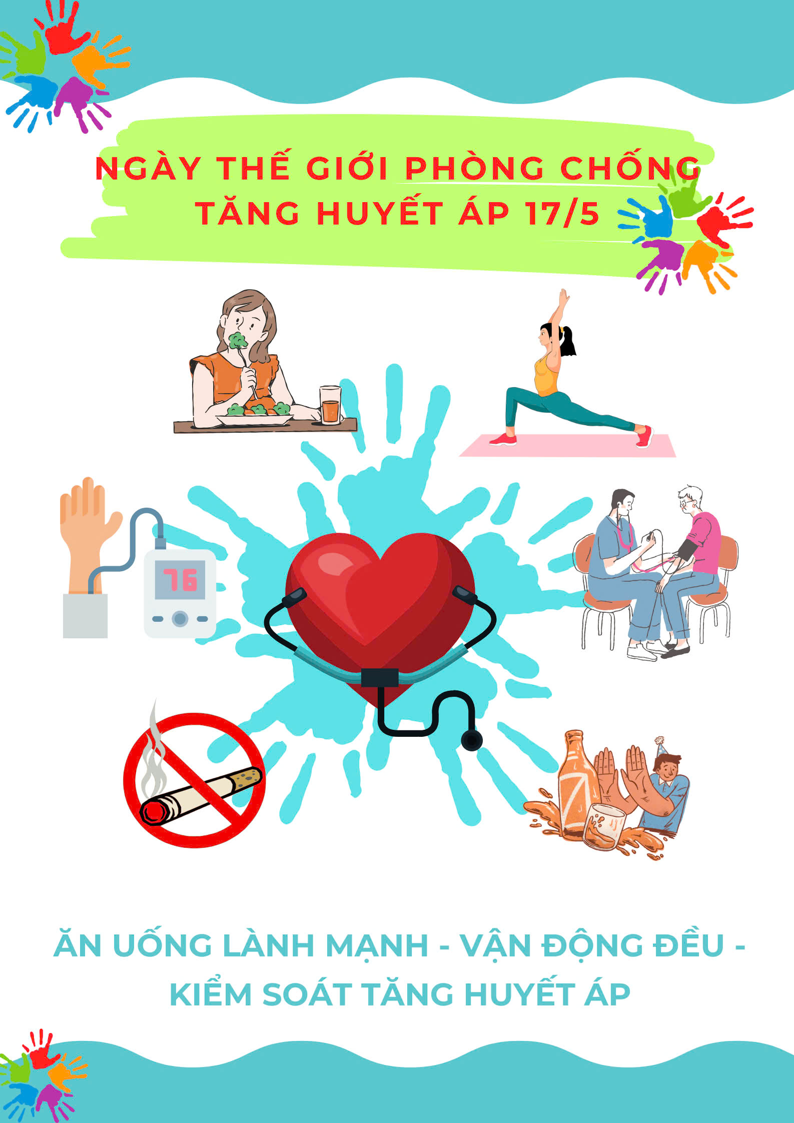 Hưởng ứng ngày Thế giới Phòng chống Tăng huyết áp