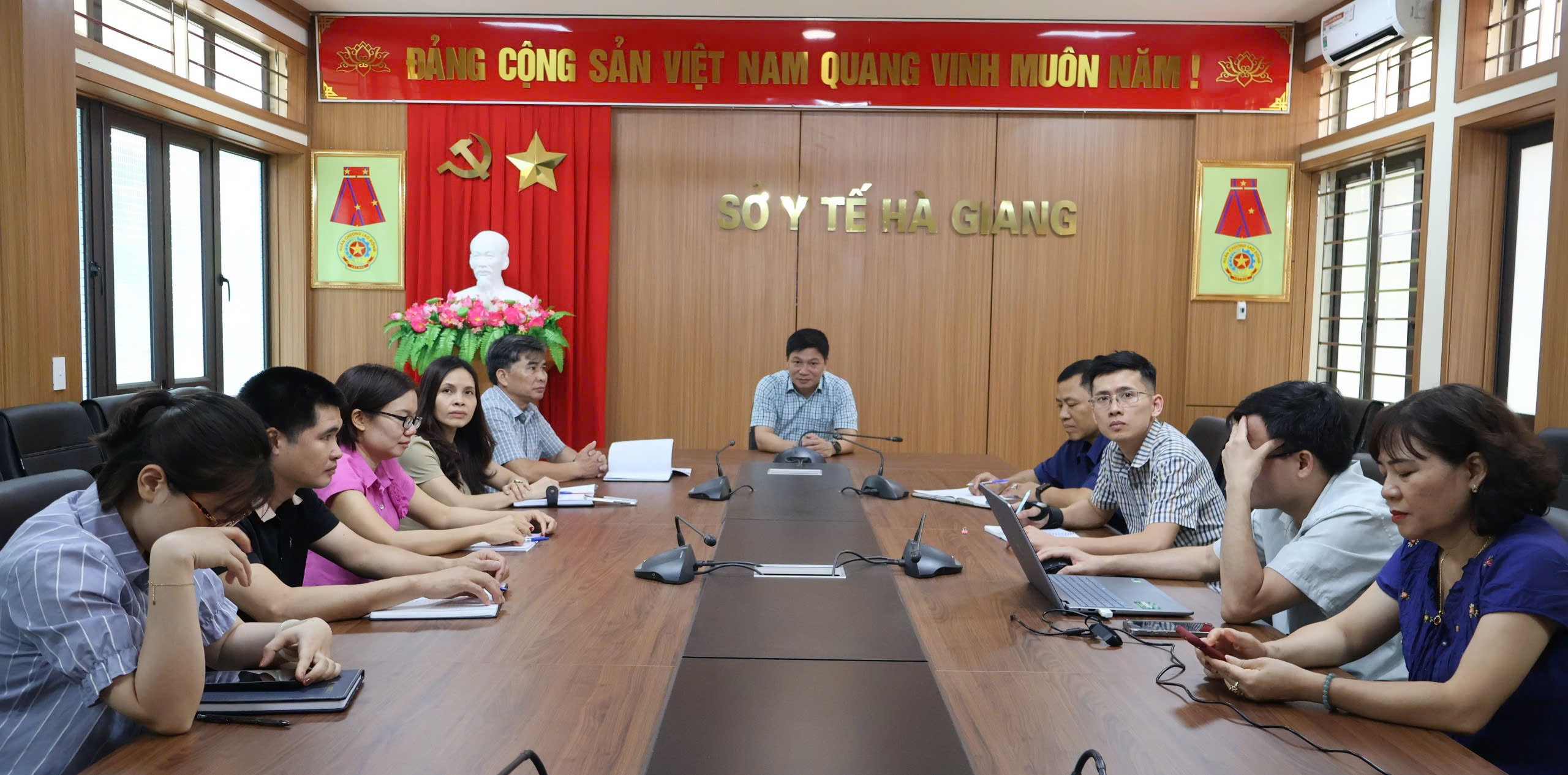 Hội nghị trực tuyến toàn quốc về tăng cường kiểm tra việc chấp hành các quy định pháp luật về dược, an toàn thực phẩm