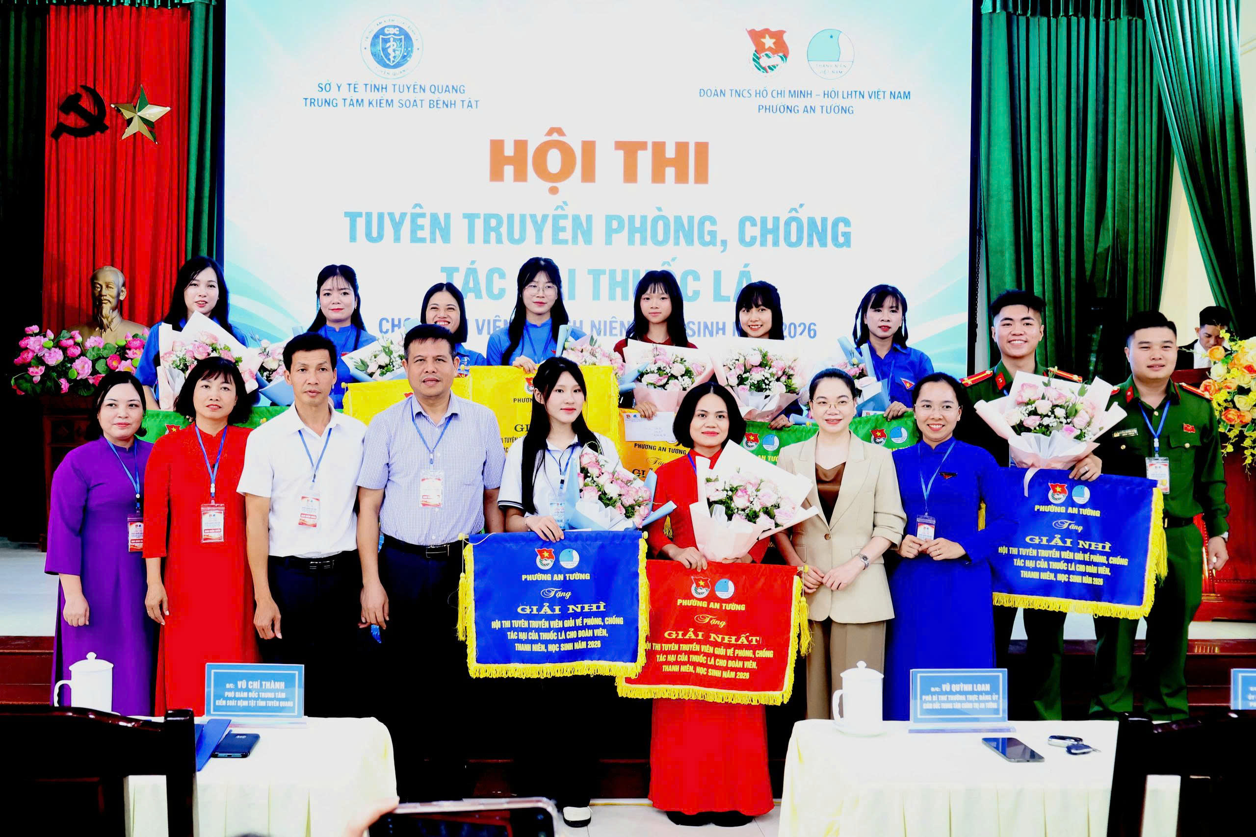Phường An Tường tổ chức Hội thi tuyên truyền viên giỏi về phòng, chống tác hại của thuốc lá cho đoàn viên, thanh niên, học sinh