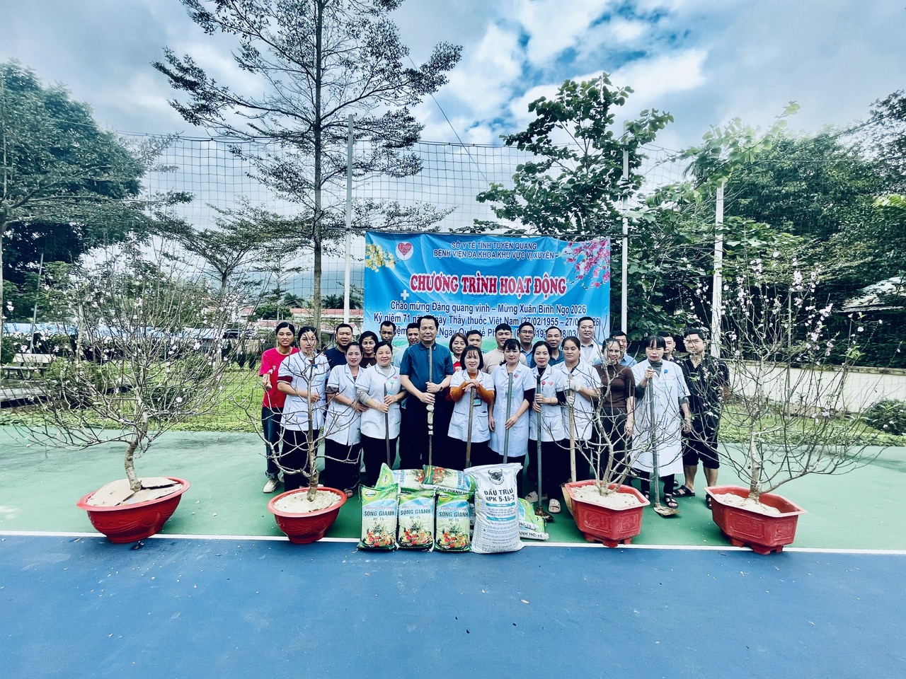 Hưởng ứng phong trào tết trồng cây 2026