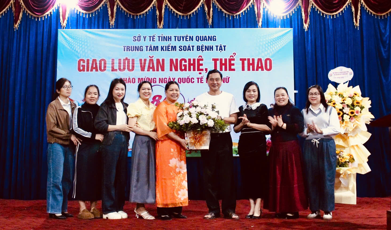 Trung tâm Kiểm soát bệnh tật tỉnh tổ chức các hoạt động thể thao chào mừng 71 năm Ngày Thầy thuốc Việt Nam (27/2/1955 – 27/2/2026) và 116 năm Ngày Quốc tế Phụ nữ (8/3/1910 - 8/3/2026)