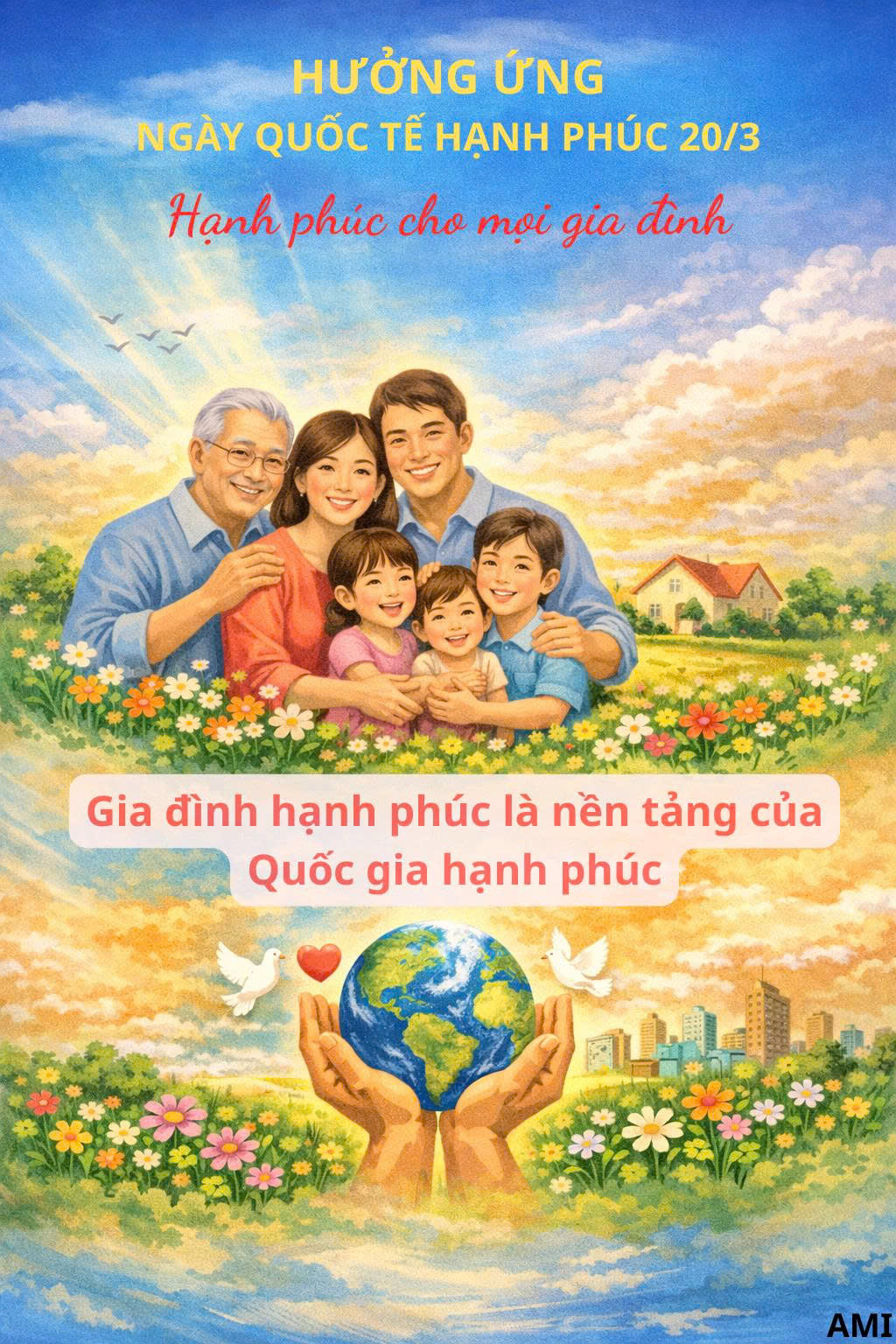 Gia đình hạnh phúc là nền tảng của Quốc gia hạnh phúc