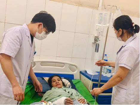 Trung tâm y tế khu vực Sơn Dương phẫu thuật thành công trường  hợp “vỡ tạng rỗng” sau tai nạn