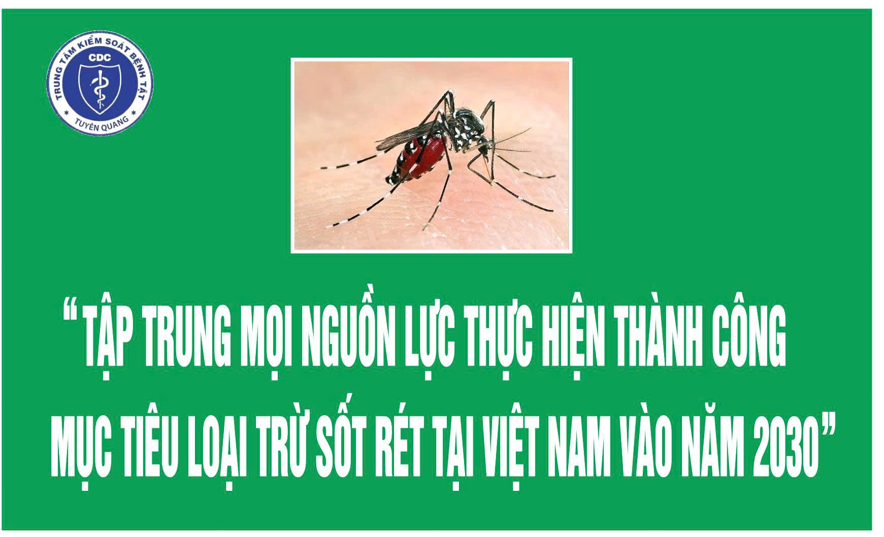 Tập trung nguồn lực hướng tới loại trừ sốt rét vào năm 2030
