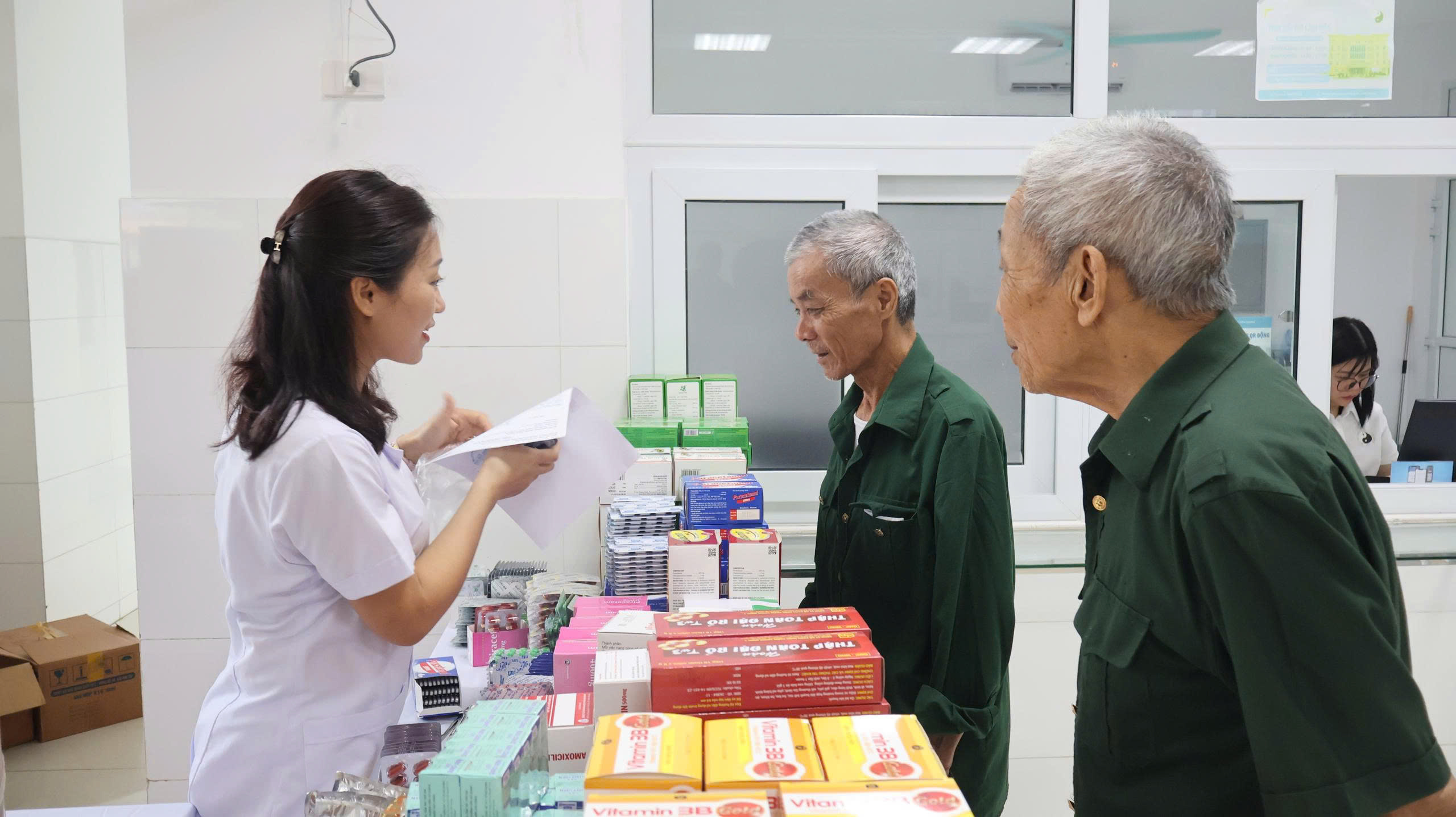 Một số hình ảnh tại buổi khám sức khỏe