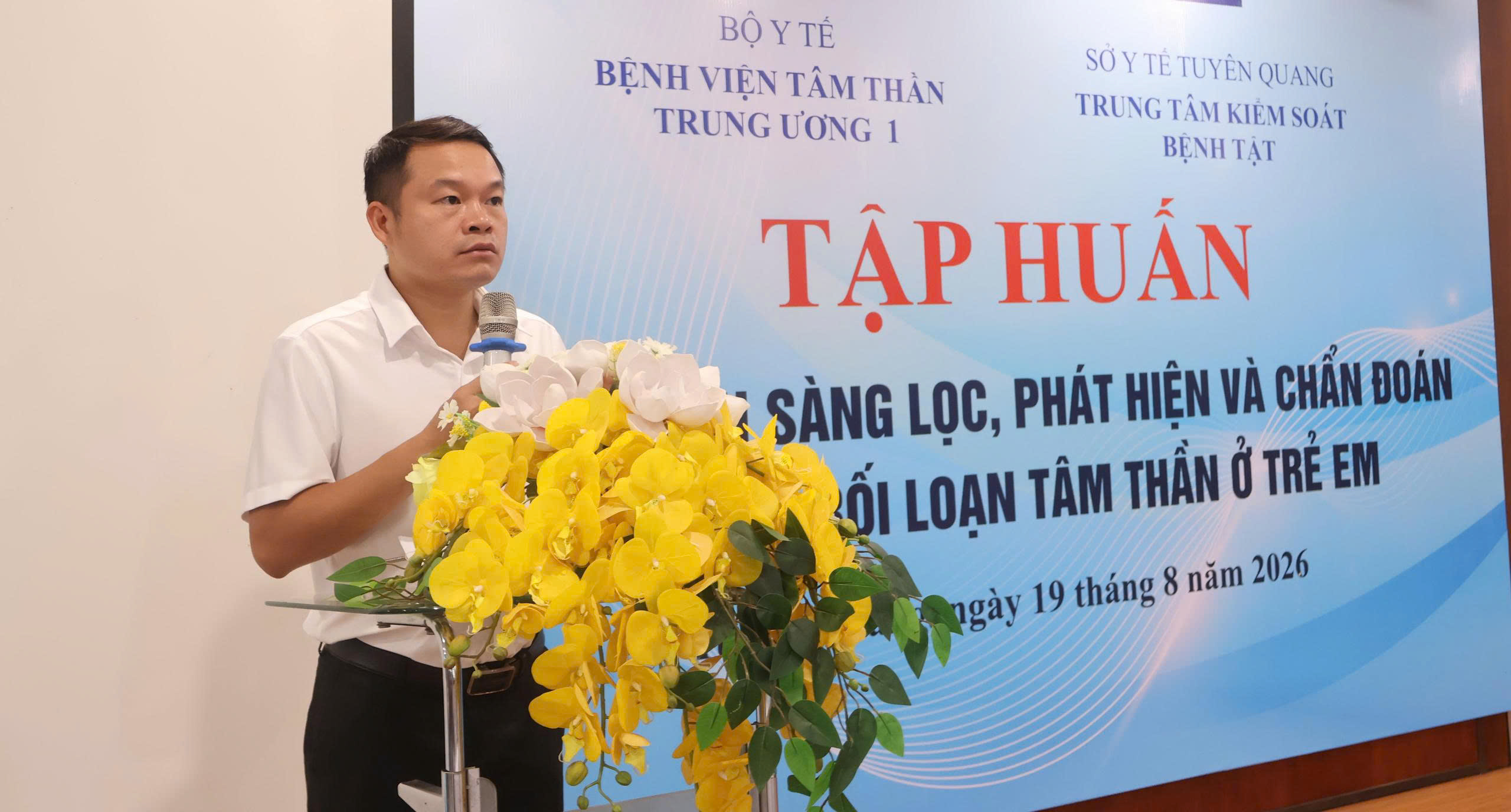 Nâng cao trình độ chuyên môn về phát hiện, sàng lọc và chẩn đoán một số rối loạn tâm thần ở trẻ em