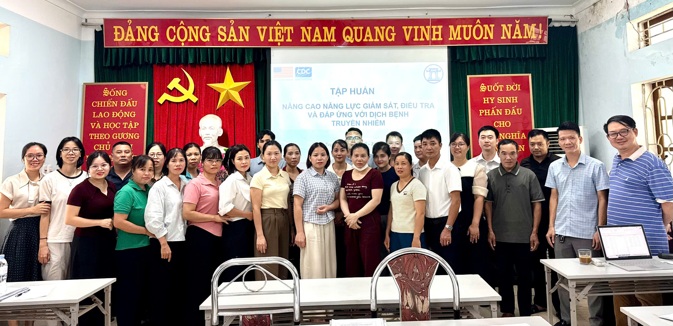 Nâng cao năng lực giám sát, điều tra và đáp ứng với dịch bệnh truyền nhiễm