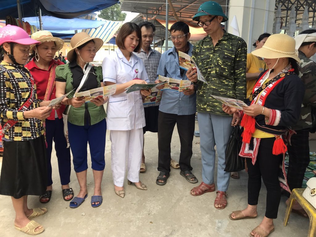 TRUYỀN THÔNG PHÒNG CHỐNG NGỘ ĐỘC THỰC PHẨM VÀ PHÒNG BỆNH SỐT XUẤT HUYẾT TẠI XÃ TÂN NAM