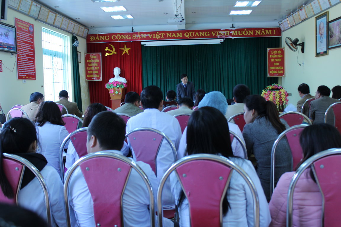 SỞ Y TẾ KIỂM TRA CÔNG TÁC Y TẾ HUYỆN ĐỒNG VĂN NĂM 2017